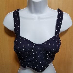 Vintage Jay Jacobs Cotton Bralette Summer …